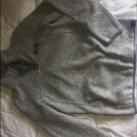 L.L. Bean Jackets & Blazers - L.L. Bean grey pullover
